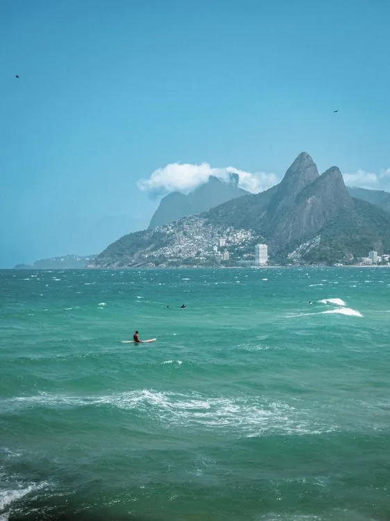 View of Ipanema Beach with Dois Irmãos mountain in the background — a classic Rio scene where basic beach-safety habits matter most.