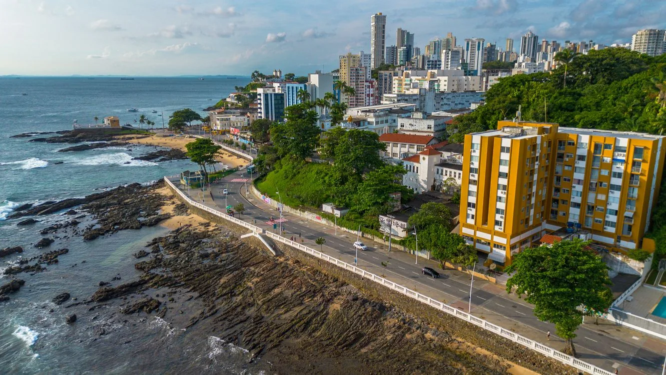 Aerial view of Salvador reused from the dedicated Salvador article.